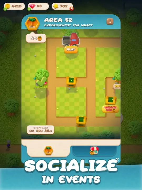 Animal Park gameplay: socialize in events